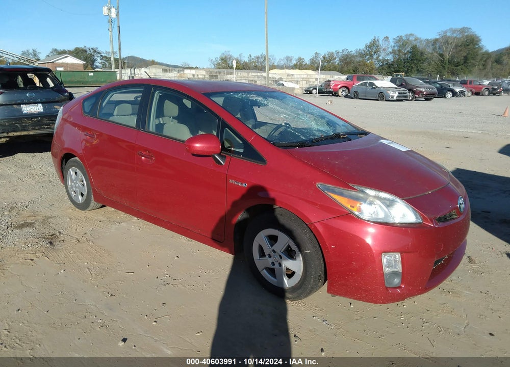 2010 TOYOTA PRIUS III VIN: JTDKN3DUXA5215625