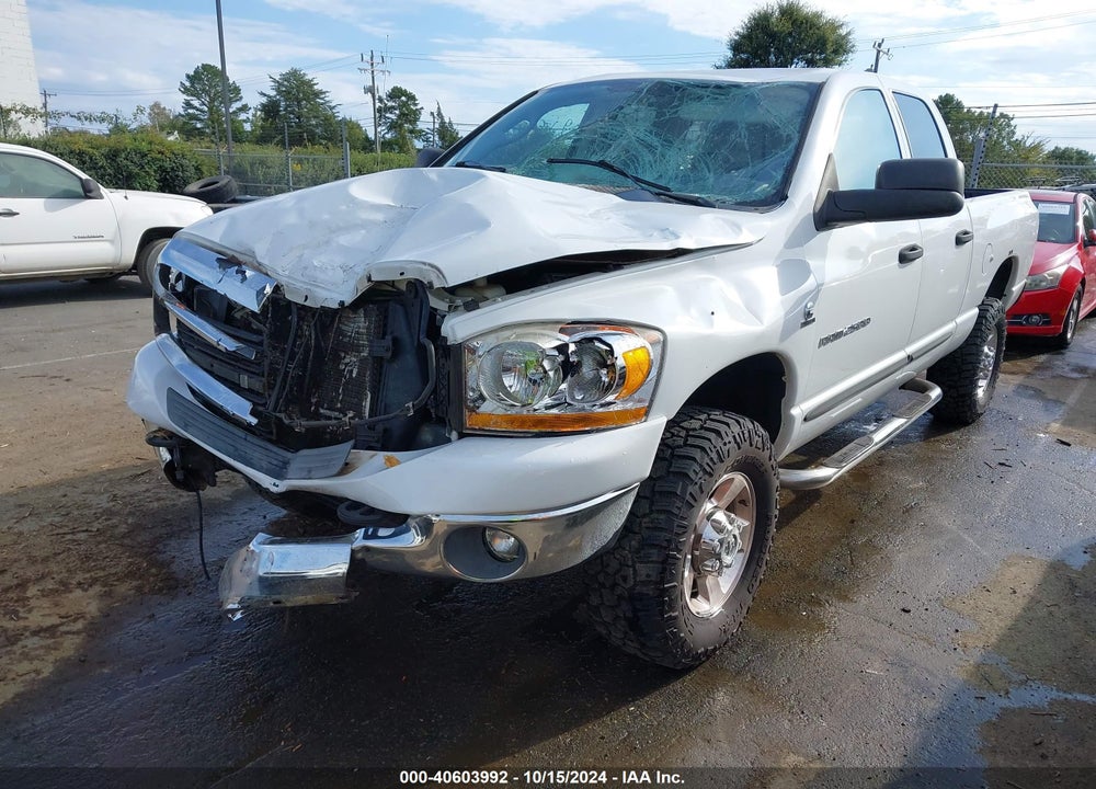 2006 DODGE RAM 2500 SLT/TRX4 OFF ROAD/SPORT/POWER WAGON VIN: 3D7KS28C76G287487