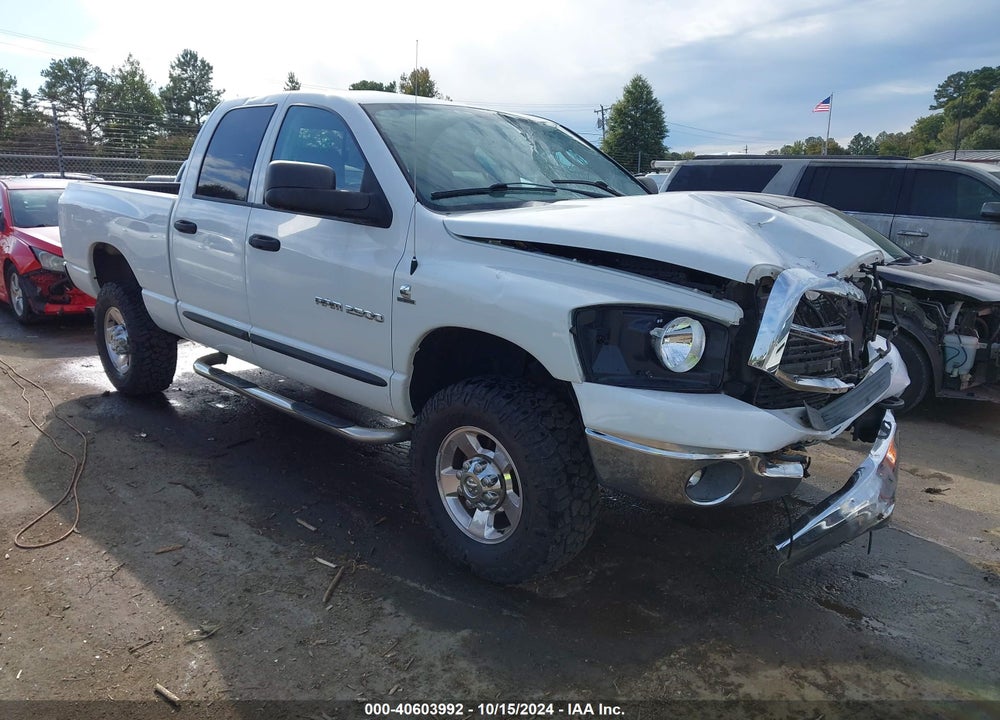 2006 DODGE RAM 2500 SLT/TRX4 OFF ROAD/SPORT/POWER WAGON VIN: 3D7KS28C76G287487