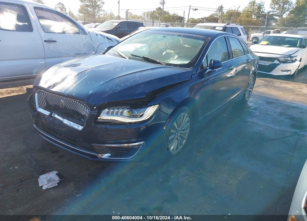 2017 LINCOLN MKZ SELECT VIN: 3LN6L5C93HR664843