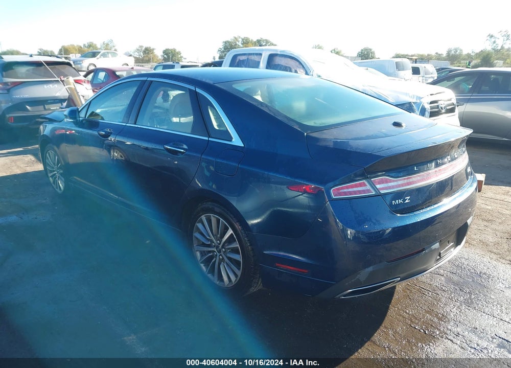 2017 LINCOLN MKZ SELECT VIN: 3LN6L5C93HR664843