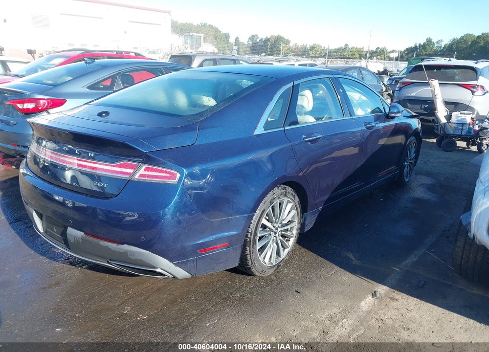 2017 LINCOLN MKZ SELECT VIN: 3LN6L5C93HR664843