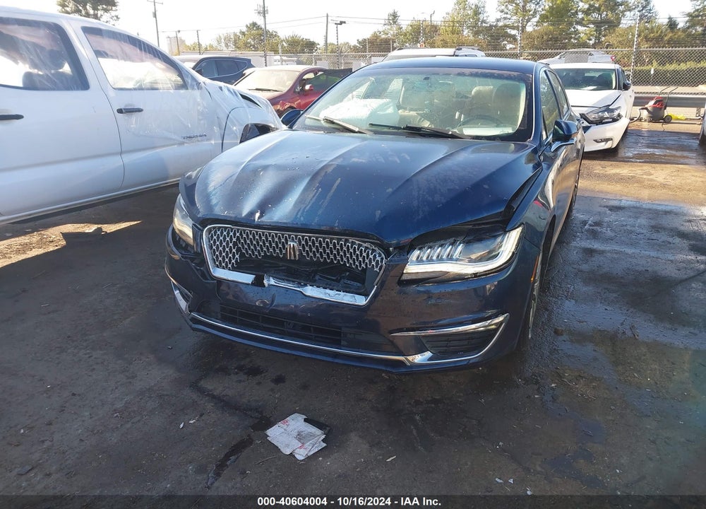 2017 LINCOLN MKZ SELECT VIN: 3LN6L5C93HR664843