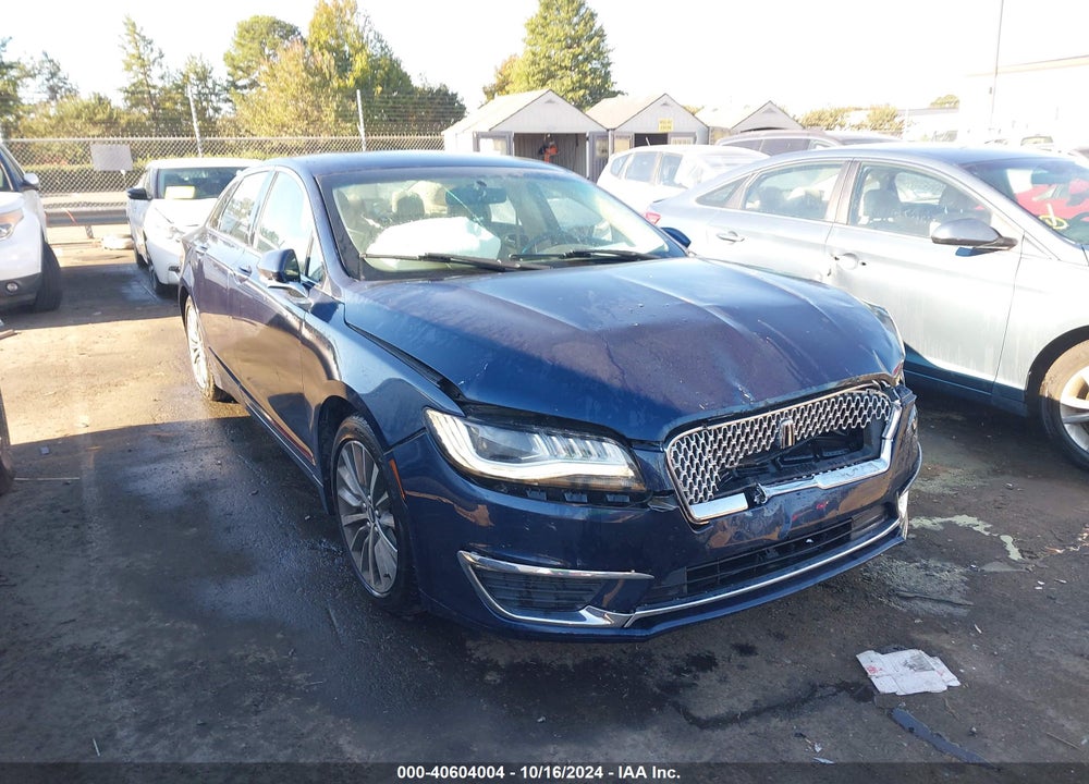 2017 LINCOLN MKZ SELECT VIN: 3LN6L5C93HR664843