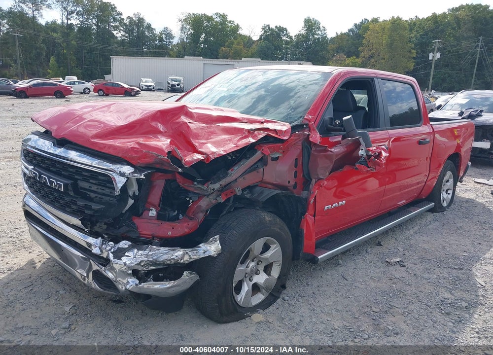 2023 RAM 1500 BIG HORN 4X2 5'7 BOX VIN: 1C6RREFT3PN559767