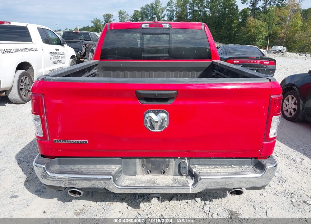 2023 RAM 1500 BIG HORN 4X2 5'7 BOX VIN: 1C6RREFT3PN559767