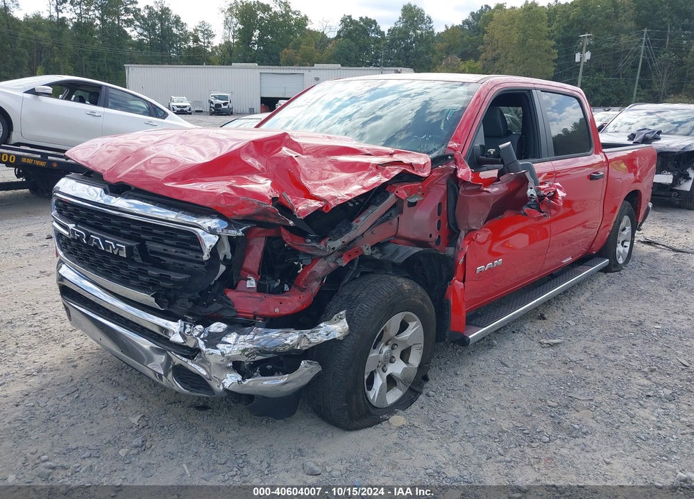 2023 RAM 1500 BIG HORN 4X2 5'7 BOX VIN: 1C6RREFT3PN559767