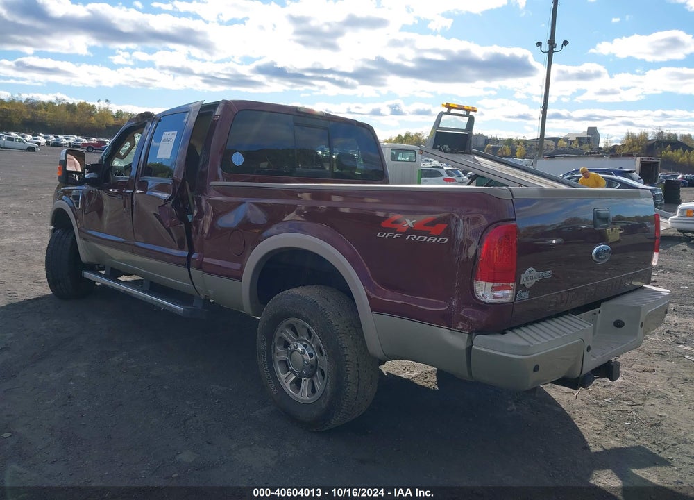 2009 FORD F-250 FX4/KING RANCH/LARIAT/XL/XLT VIN: 1FTSW21519EA81846