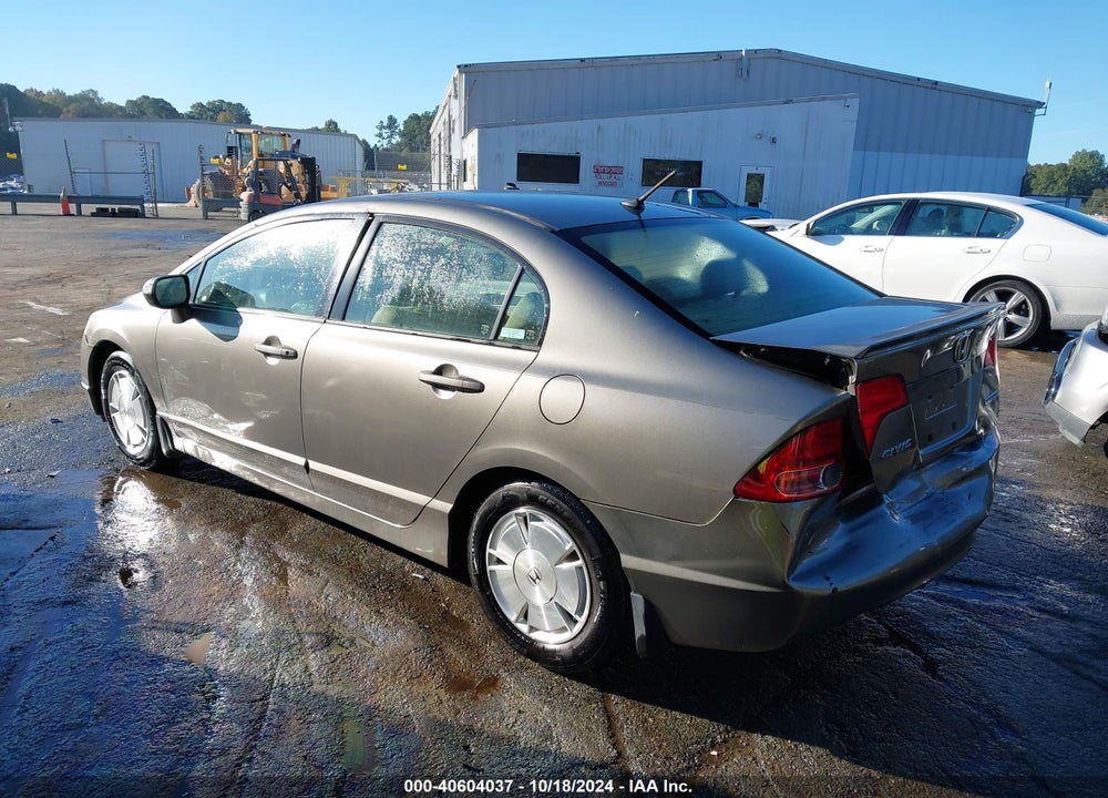 2006 HONDA CIVIC HYBRID VIN: JHMFA36276S009713