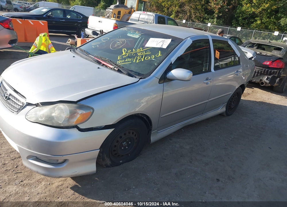 2005 TOYOTA COROLLA S VIN: 2T1BR32E45C474636