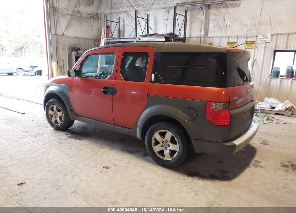 2004 HONDA ELEMENT EX VIN: 5J6YH28534L009703