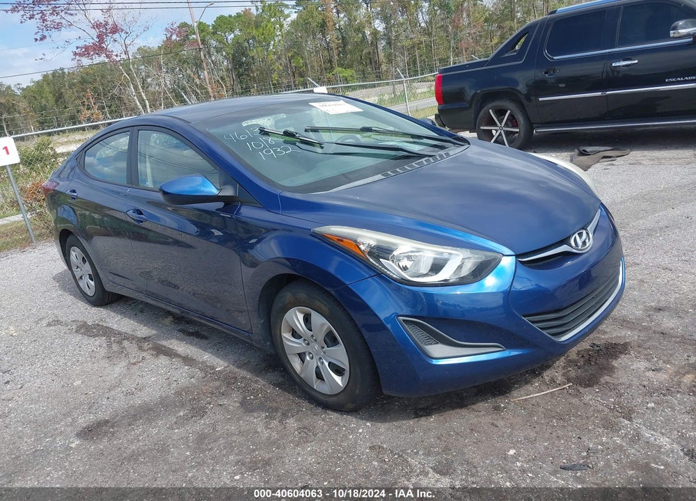 2016 HYUNDAI ELANTRA SE VIN: 5NPDH4AE5GH781932