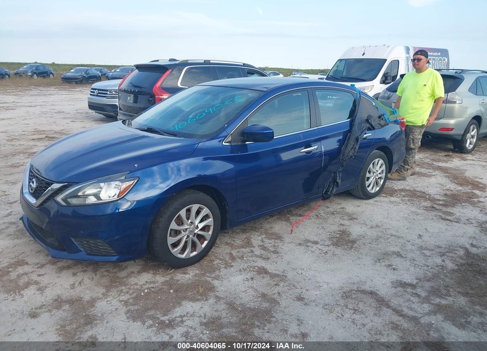2018 NISSAN SENTRA SV VIN: 3N1AB7AP8JY224470