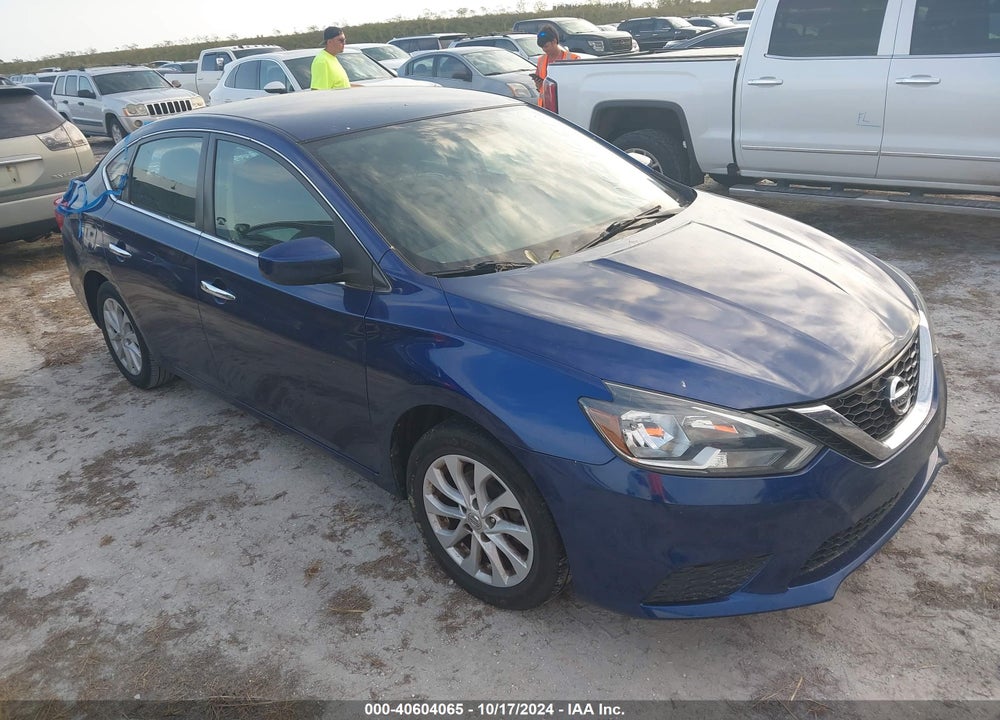 2018 NISSAN SENTRA SV VIN: 3N1AB7AP8JY224470