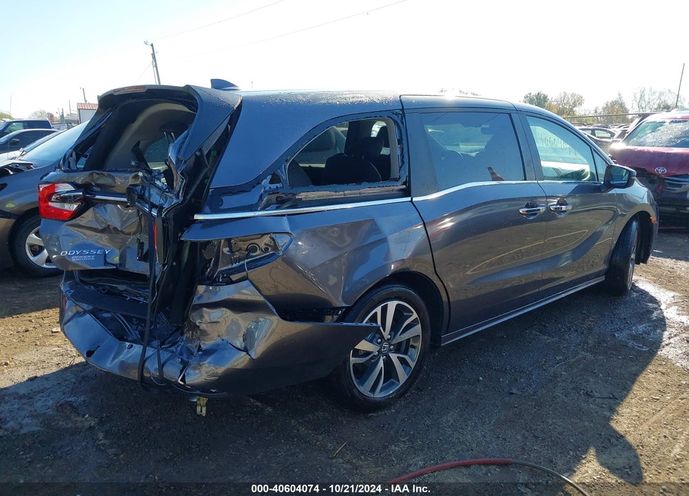 2024 HONDA ODYSSEY TOURING VIN: 5FNRL6H84RB075004
