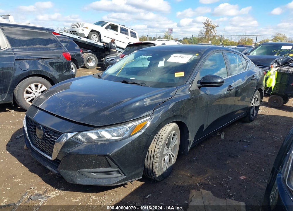 2021 NISSAN SENTRA SV XTRONIC CVT VIN: 3N1AB8CV3MY226116