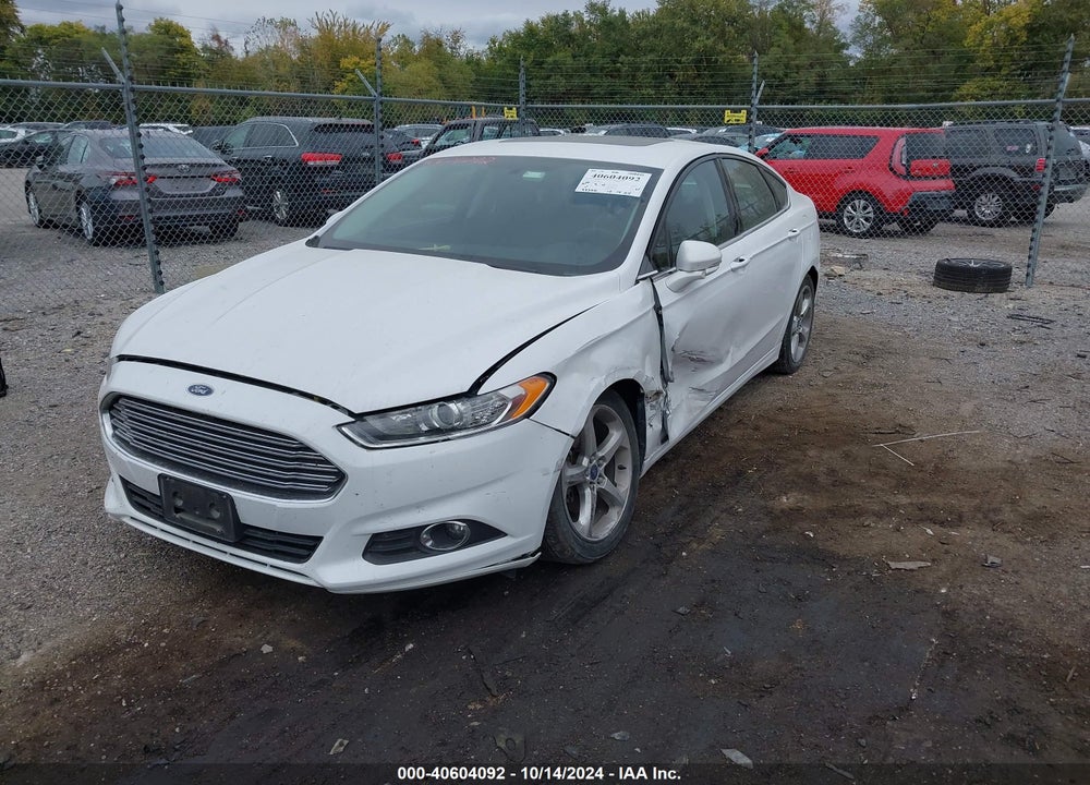 2014 FORD FUSION SE VIN: 1FA6P0HD5E5354075