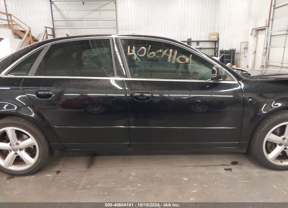 2007 AUDI A4 3.2 VIN: WAUDH78E97A099082