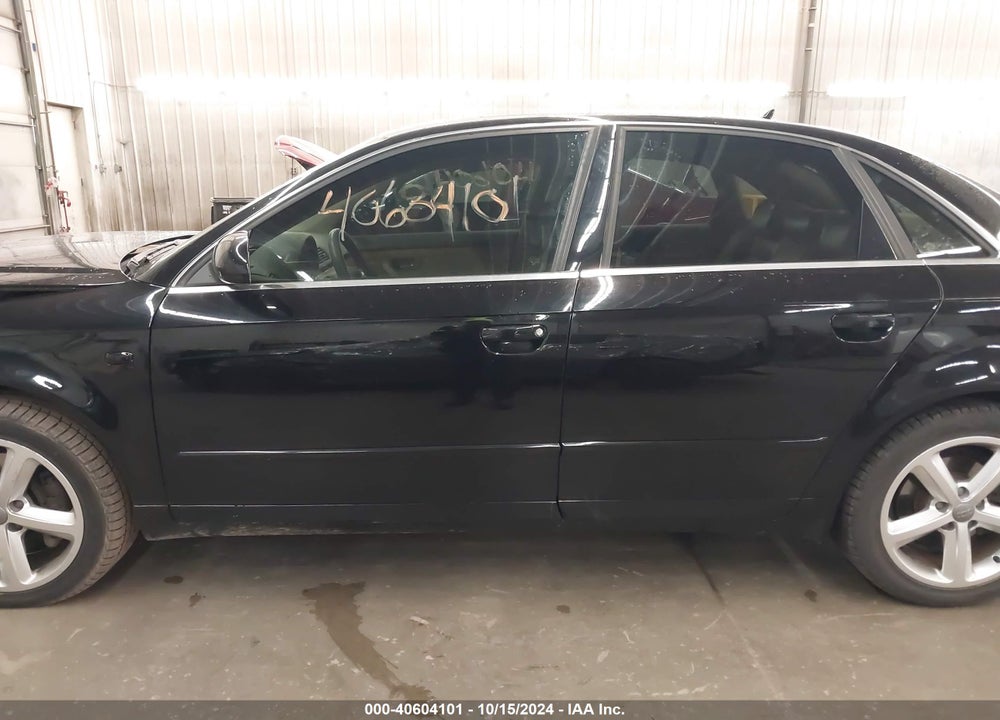 2007 AUDI A4 3.2 VIN: WAUDH78E97A099082