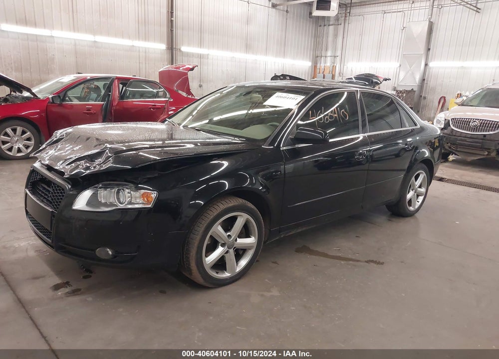 2007 AUDI A4 3.2 VIN: WAUDH78E97A099082