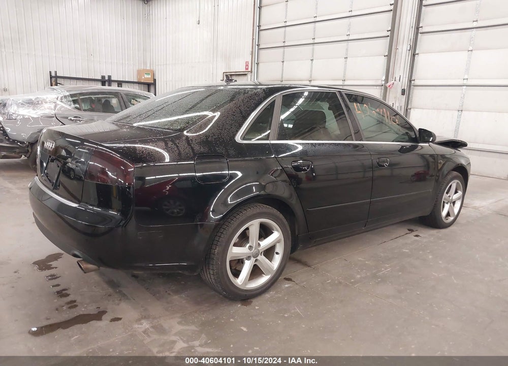 2007 AUDI A4 3.2 VIN: WAUDH78E97A099082