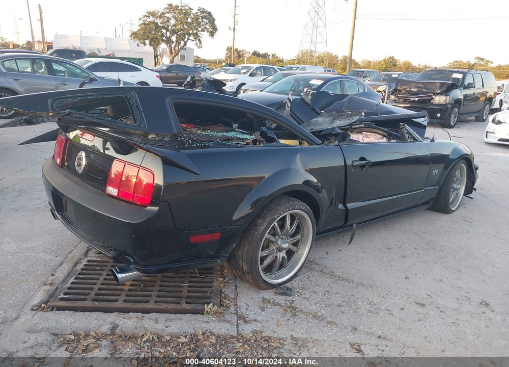 2008 FORD MUSTANG GT DELUXE VIN: 1ZVHT82H885157198