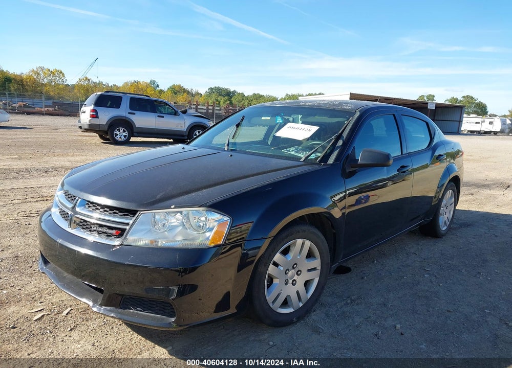 2012 DODGE AVENGER SE VIN: 1C3CDZAB6CN232104