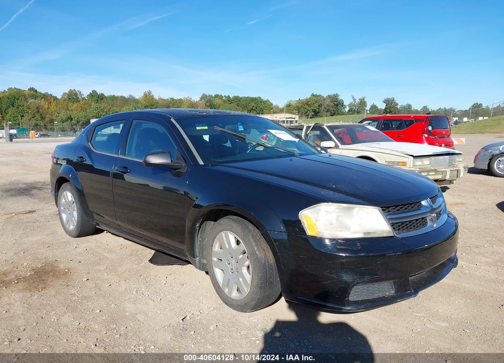 2012 DODGE AVENGER SE VIN: 1C3CDZAB6CN232104