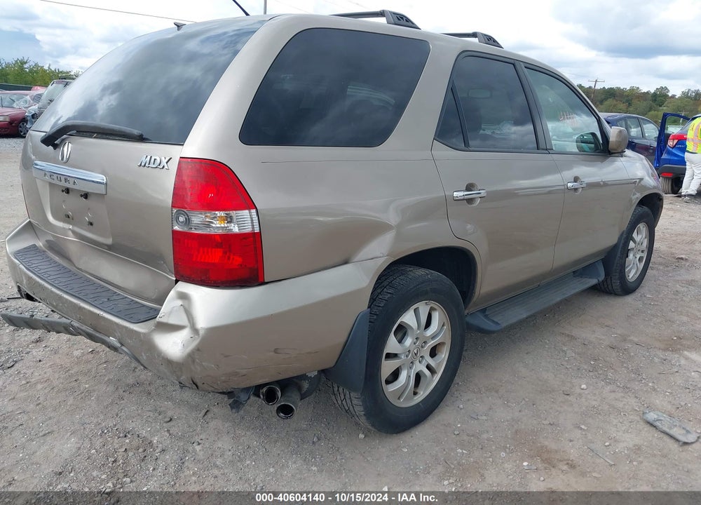 2003 ACURA MDX VIN: 2HNYD186X3H505222