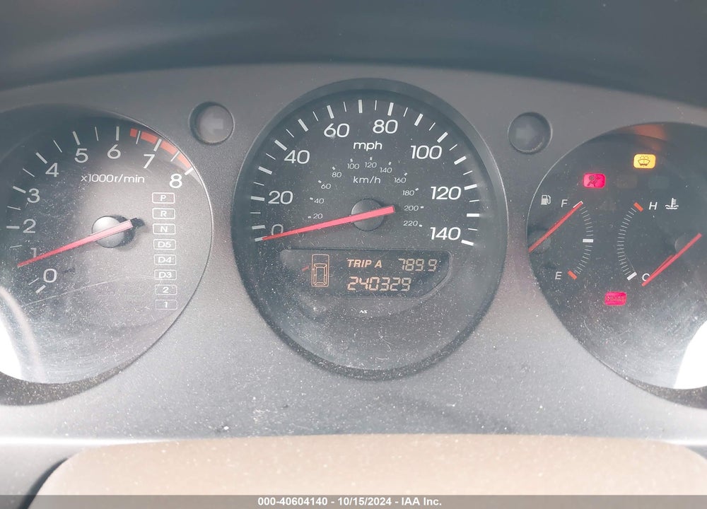 2003 ACURA MDX VIN: 2HNYD186X3H505222