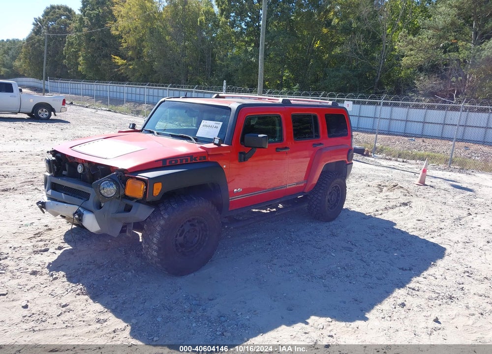 2008 HUMMER H3 SUV VIN: 5GTEN13E788128391