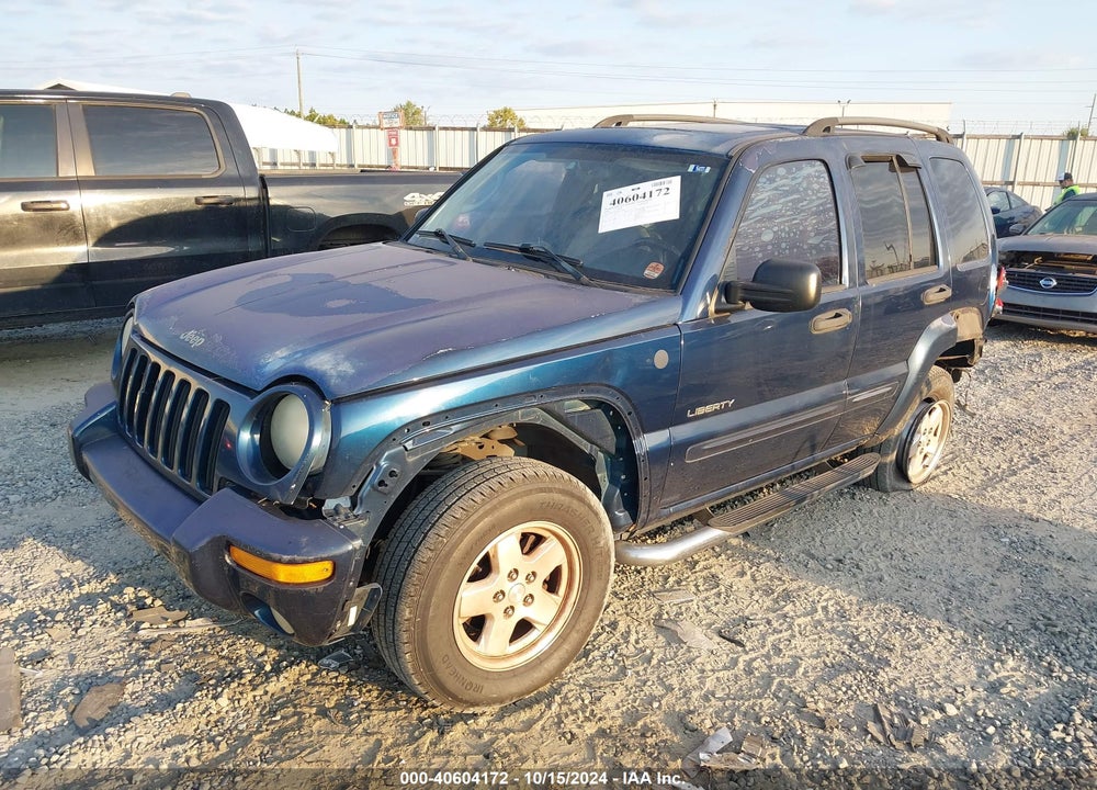 2004 JEEP LIBERTY LIMITED EDITION VIN: 1J4GL58K24W152738