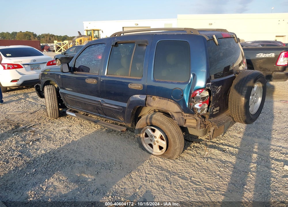 2004 JEEP LIBERTY LIMITED EDITION VIN: 1J4GL58K24W152738