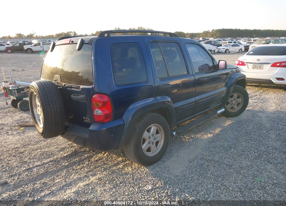 2004 JEEP LIBERTY LIMITED EDITION VIN: 1J4GL58K24W152738
