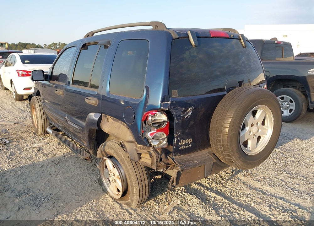 2004 JEEP LIBERTY LIMITED EDITION VIN: 1J4GL58K24W152738