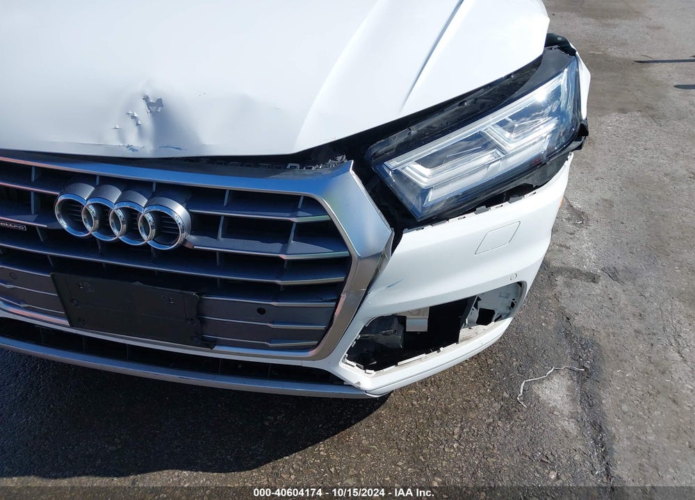 2018 AUDI Q5 2.0T PREMIUM/2.0T TECH PREMIUM VIN: WA1BNAFY1J2201287