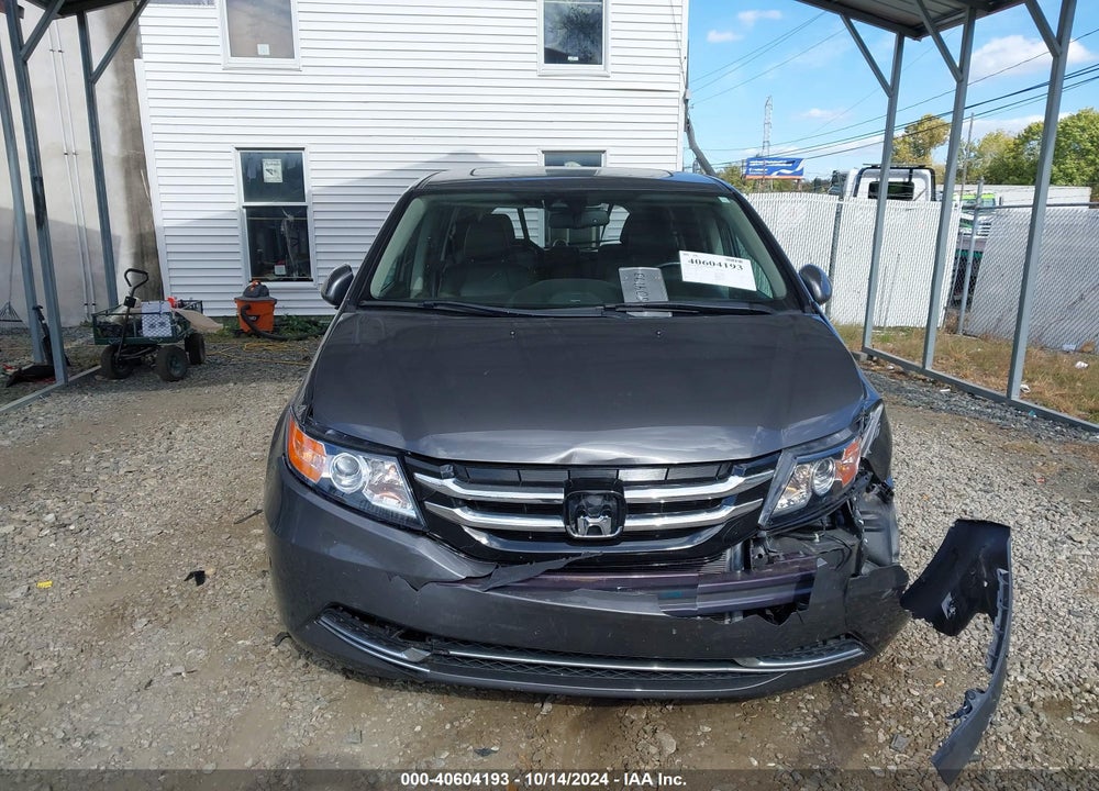 2016 HONDA ODYSSEY EX-L VIN: 5FNRL5H67GB118157