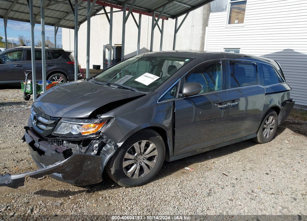 2016 HONDA ODYSSEY EX-L VIN: 5FNRL5H67GB118157