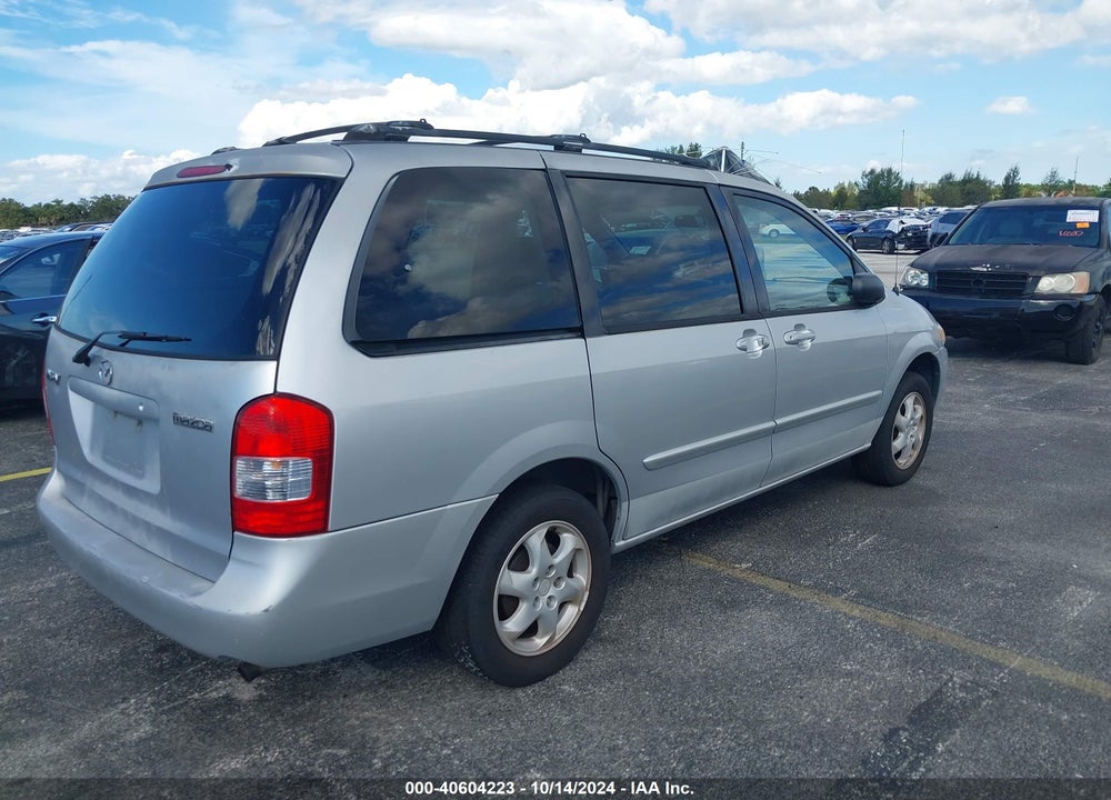 2000 MAZDA MPV DX/ES/LX VIN: JM3LW28G8Y0138722