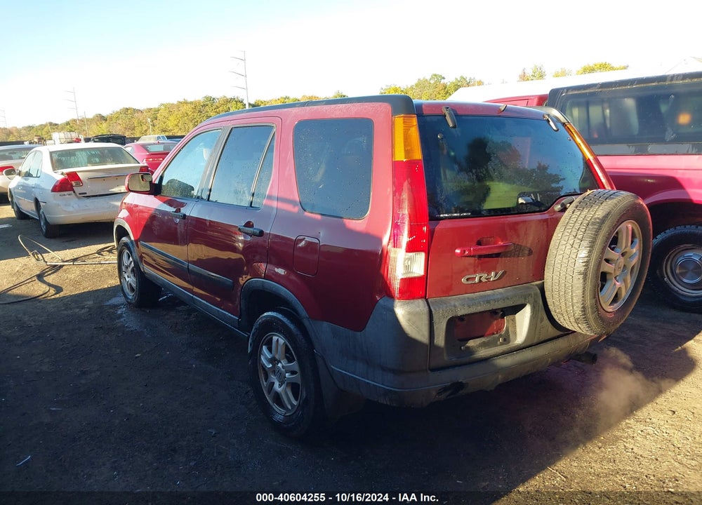 2004 HONDA CR-V EX VIN: SHSRD78854U248324