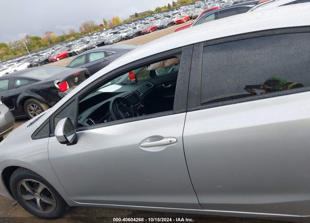 2015 HONDA CIVIC SE VIN: 19XFB2F75FE019163