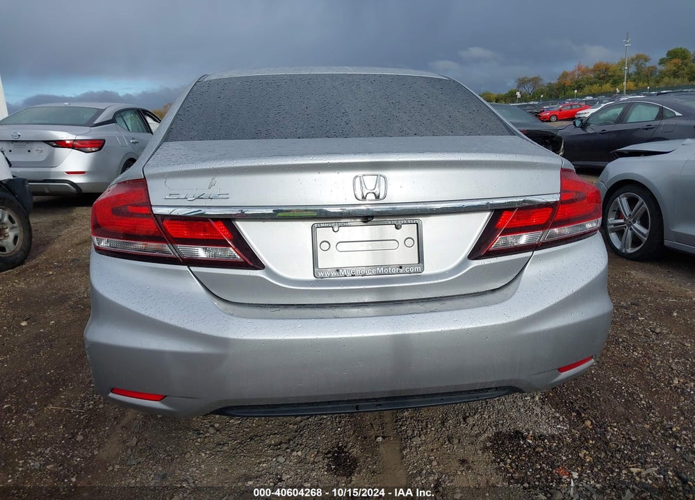2015 HONDA CIVIC SE VIN: 19XFB2F75FE019163