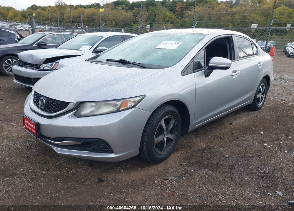 2015 HONDA CIVIC SE VIN: 19XFB2F75FE019163