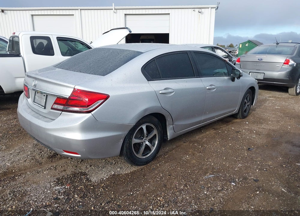 2015 HONDA CIVIC SE VIN: 19XFB2F75FE019163