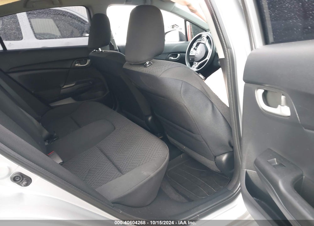 2015 HONDA CIVIC SE VIN: 19XFB2F75FE019163