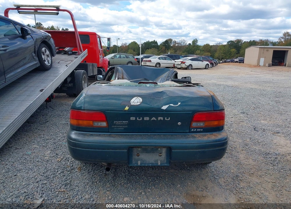 1995 SUBARU IMPREZA L VIN: JF1GC6351SH515356
