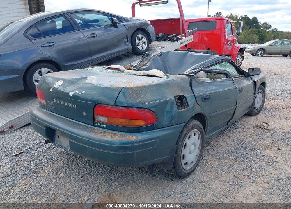 1995 SUBARU IMPREZA L VIN: JF1GC6351SH515356