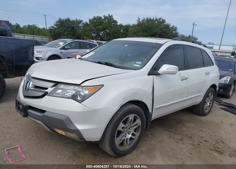 2008 ACURA MDX TECHNOLOGY PACKAGE VIN: 2HNYD28388H521499