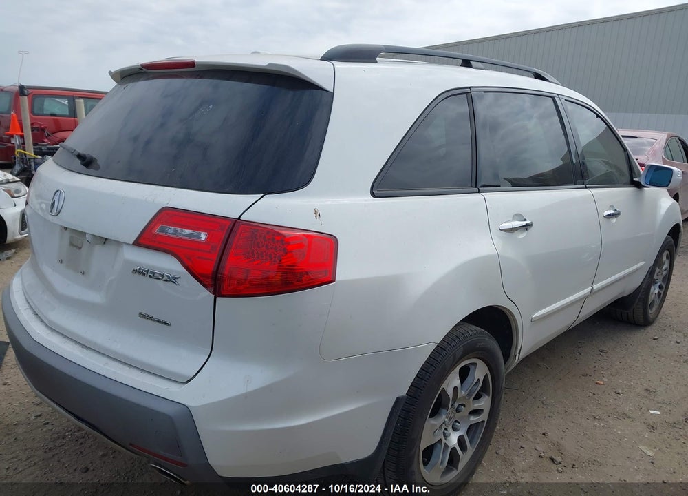 2008 ACURA MDX TECHNOLOGY PACKAGE VIN: 2HNYD28388H521499