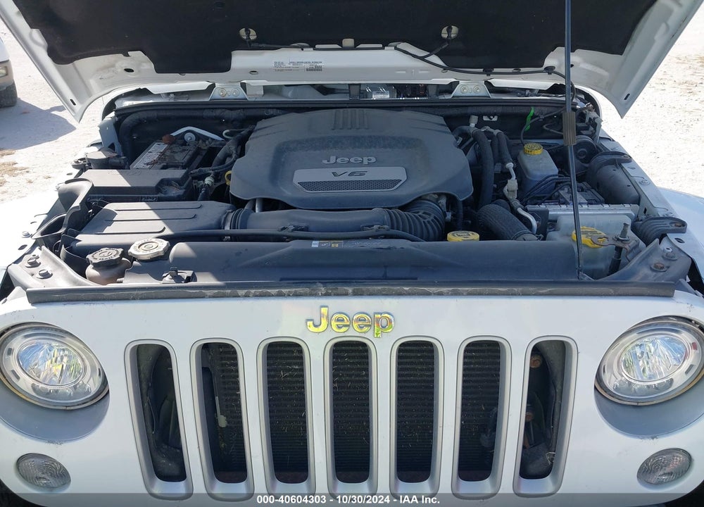 2017 ANGLER JEEP WR UNLIMITED SAHARA 4X4 VIN: 1C4BJWEG1HL656720